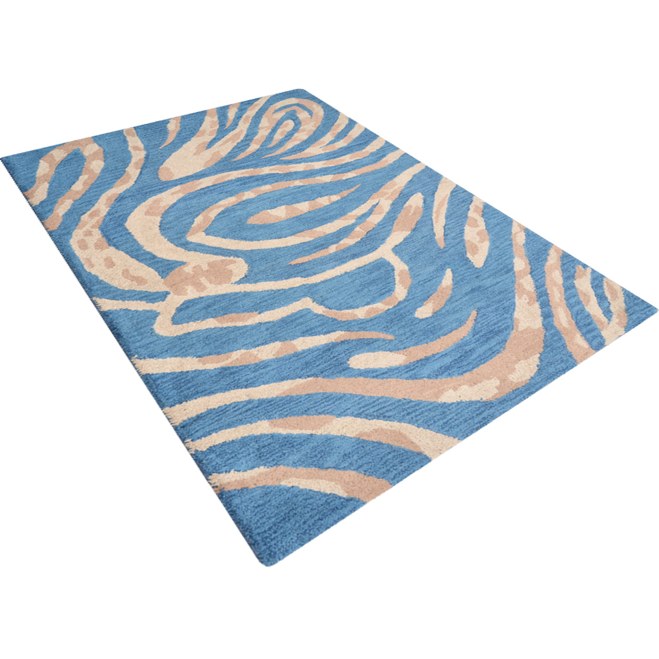 Rugsotic Carpets Hand Tufted Wool Area Rug Contemporary Home & Garden