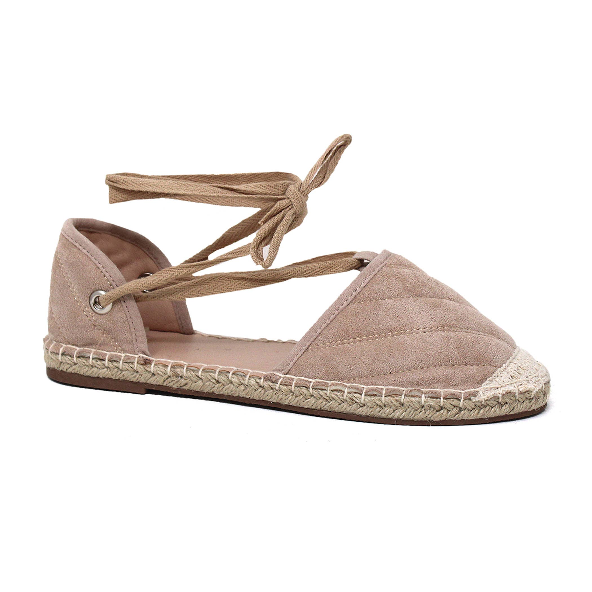 YOKI LEIA-08 Womens Closed Toe Ankle Strap espadrille Sandal Footwear