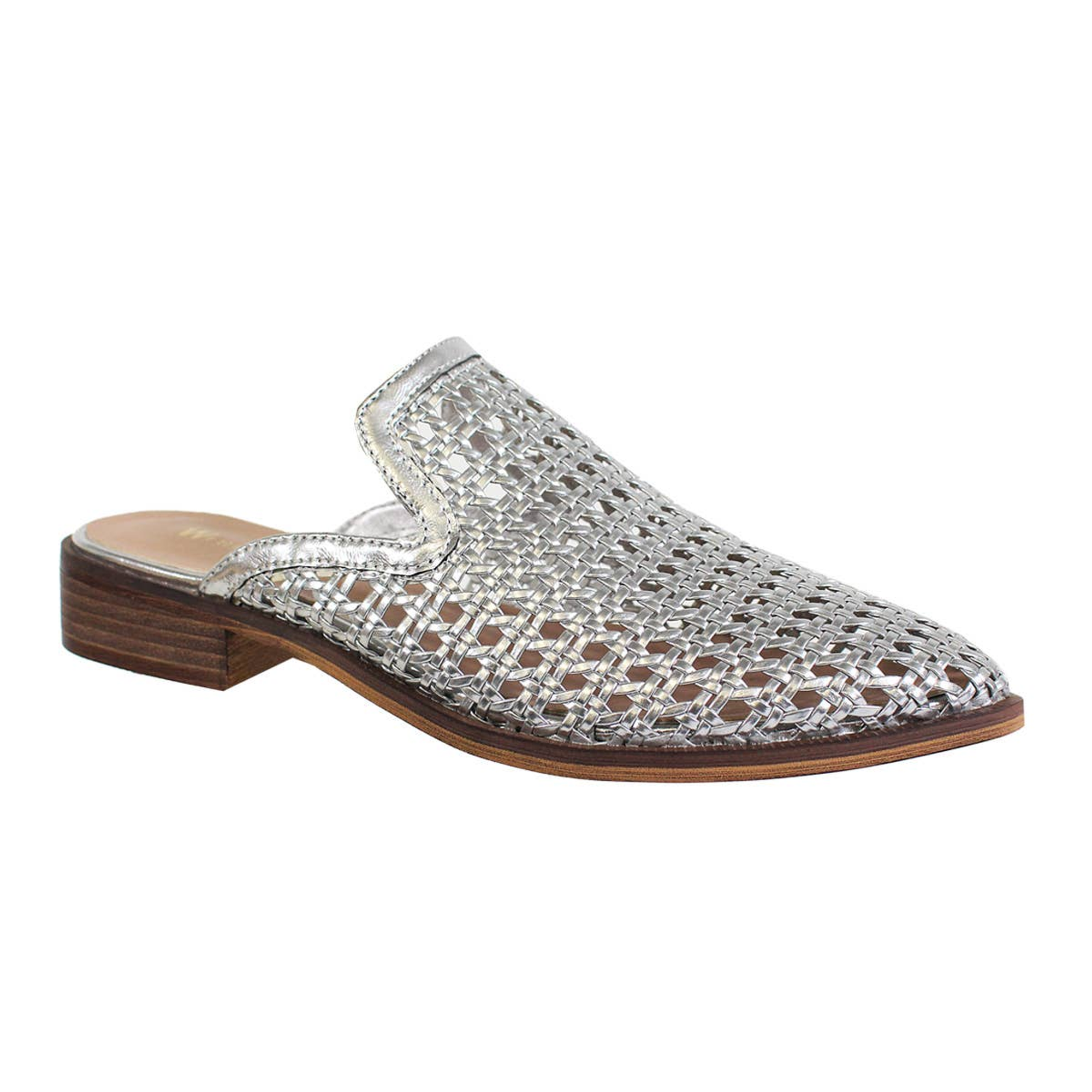 Western Girl SLOANE-06 Women's Weaved Design mules Footwear