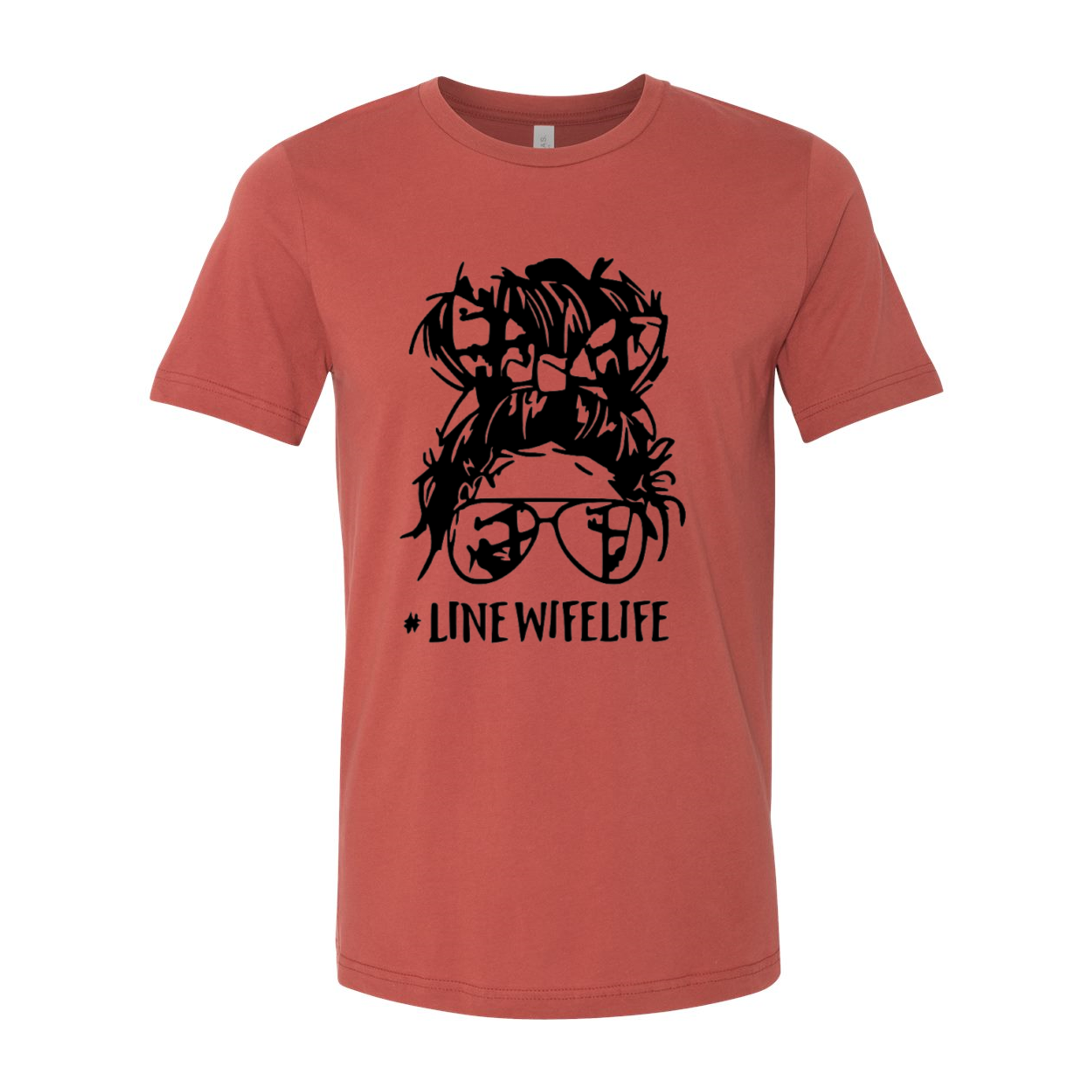 #LineWifeLife T-Shirt - Women's Fashion
