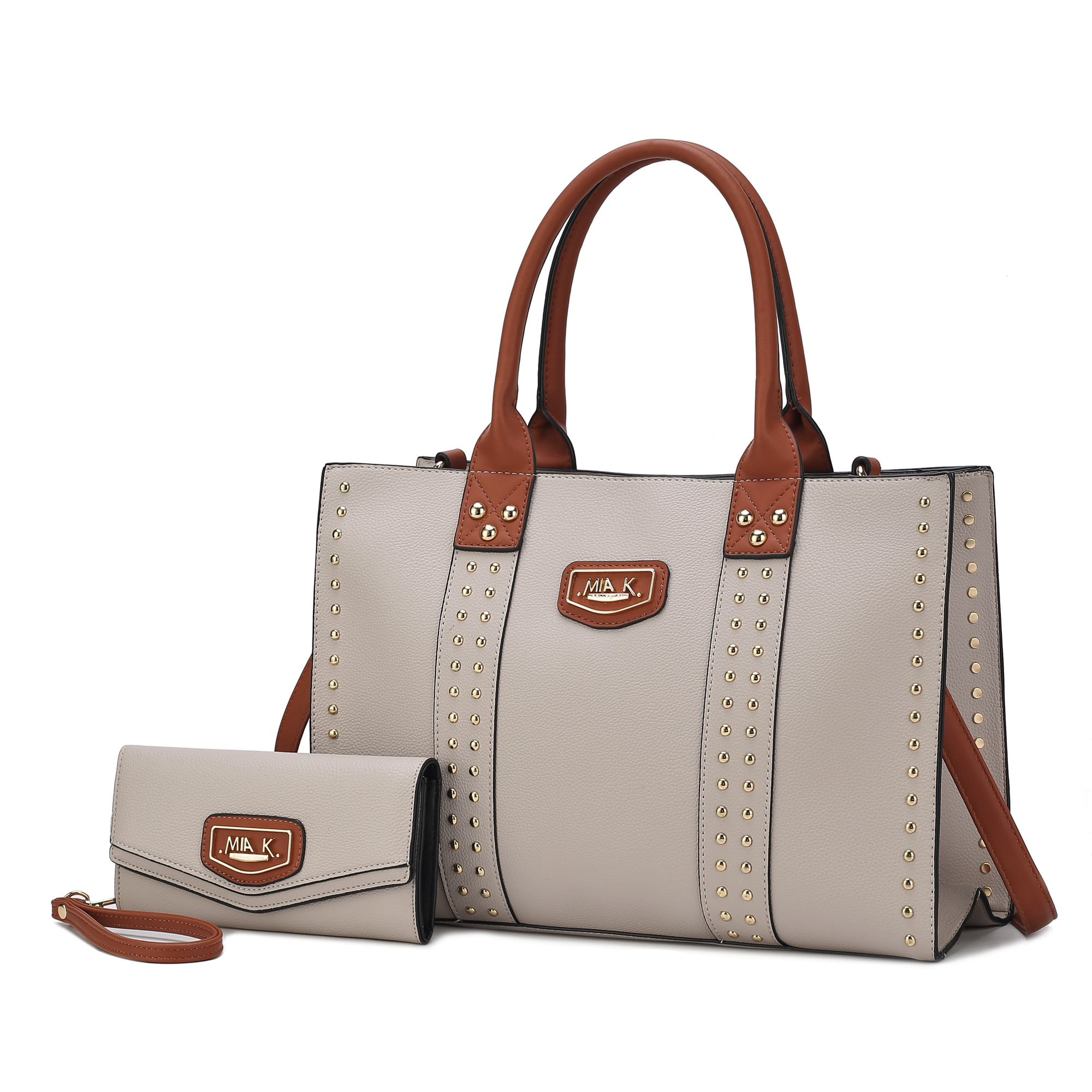 Davina Vegan Leather Womens Tote Bag with wallet Bags & Wallets