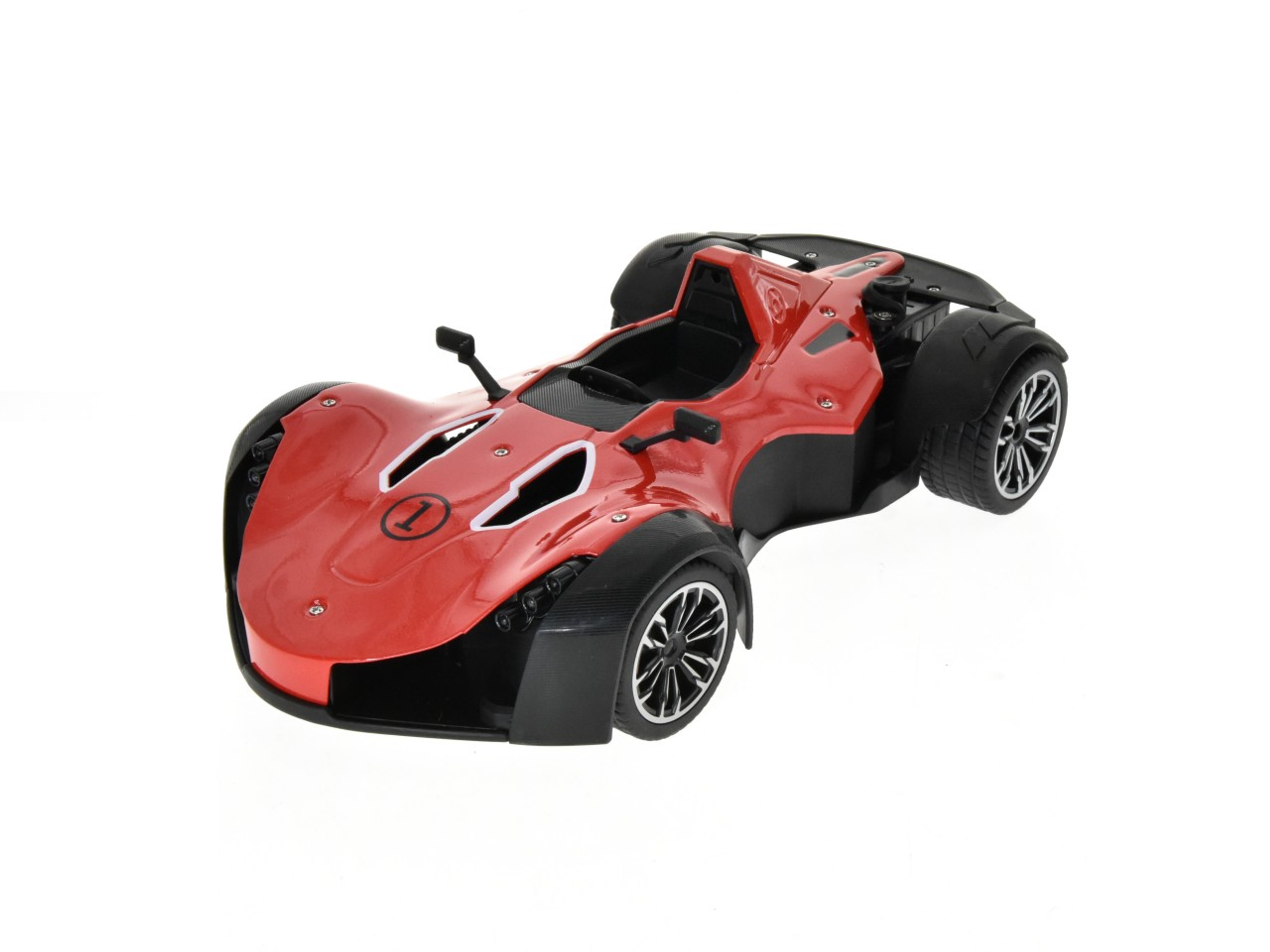 1:12 scale metal open wheel race car with smoke function - White / 1 - Toys