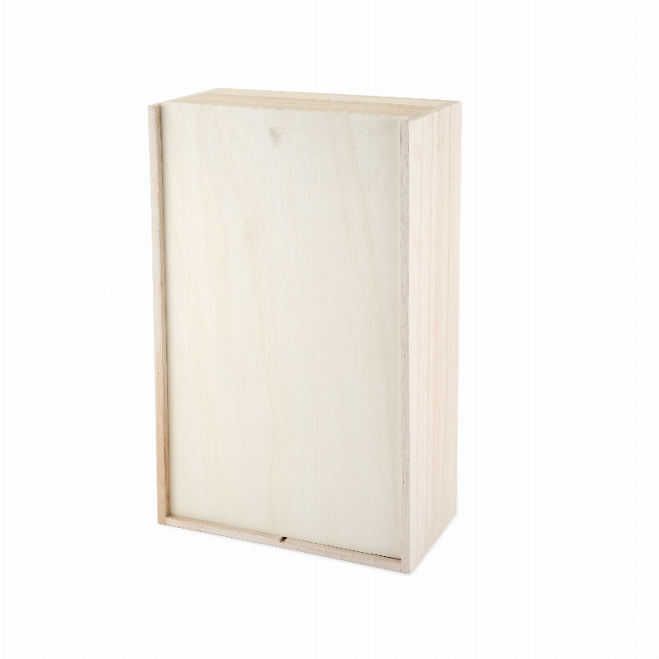 2-Bottle Paulownia Wood Wine Box By Twine - Brown / 1 - Parties & Occasions