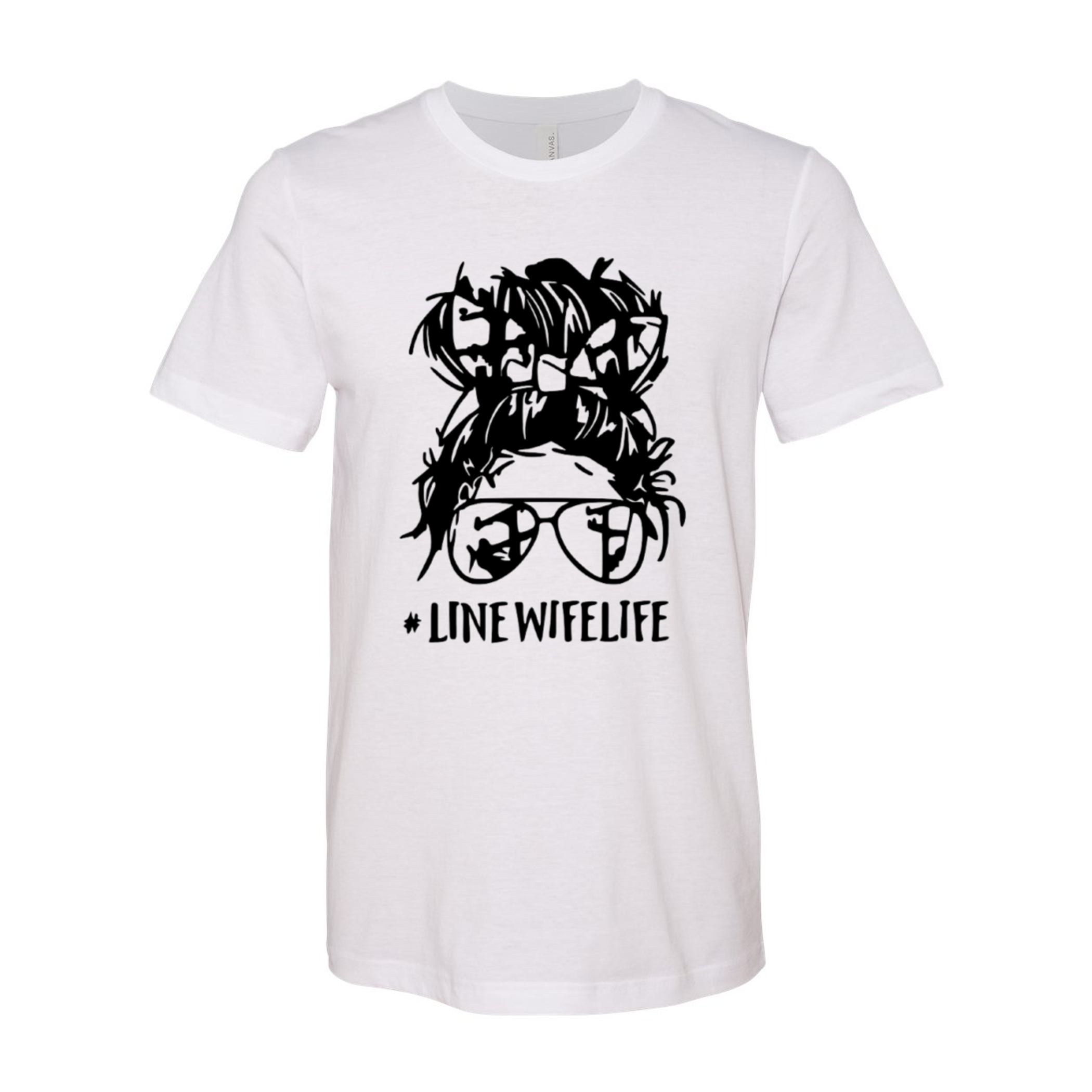 #LineWifeLife T-Shirt - Women's Fashion