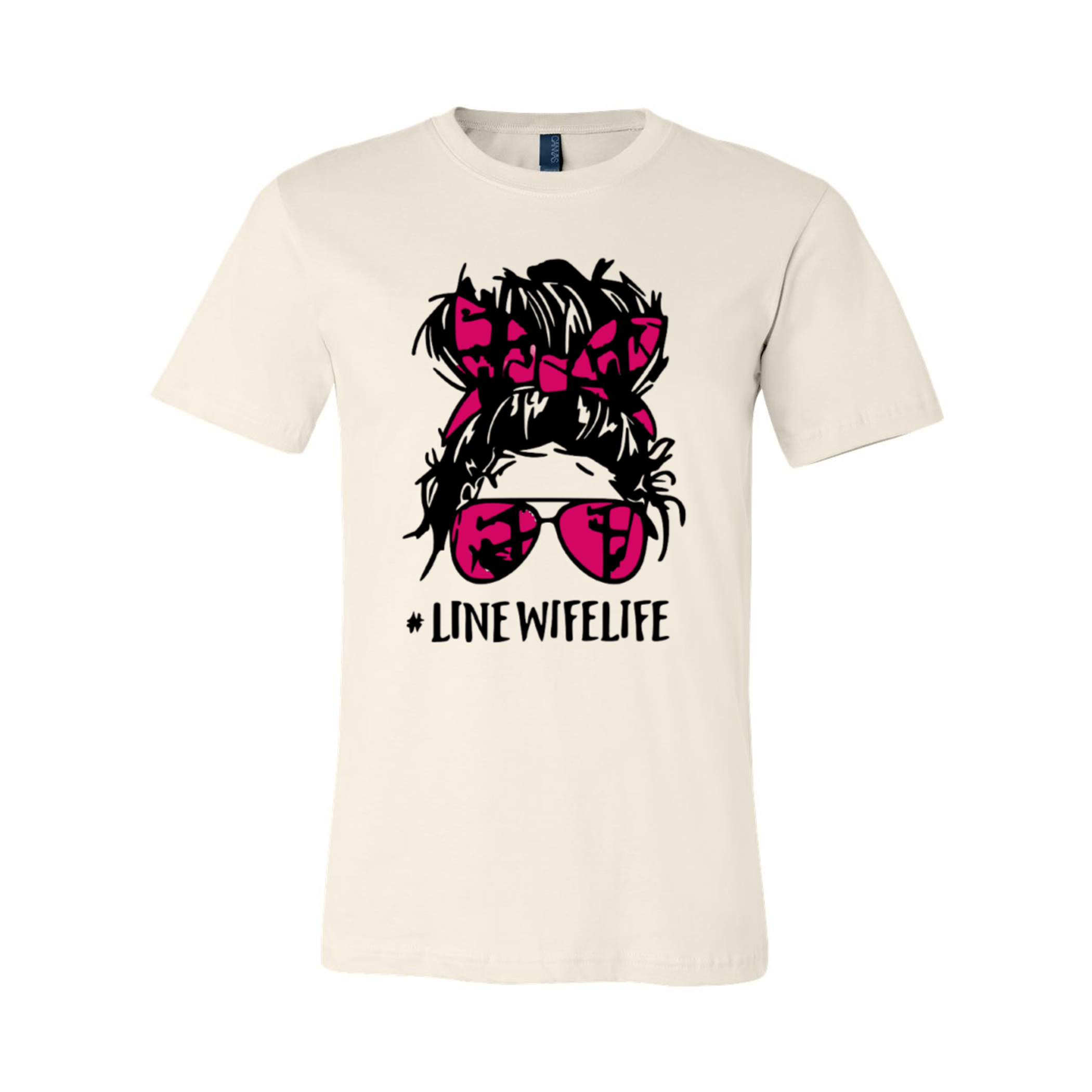 #LineWifeLife T-Shirt - Women's Fashion
