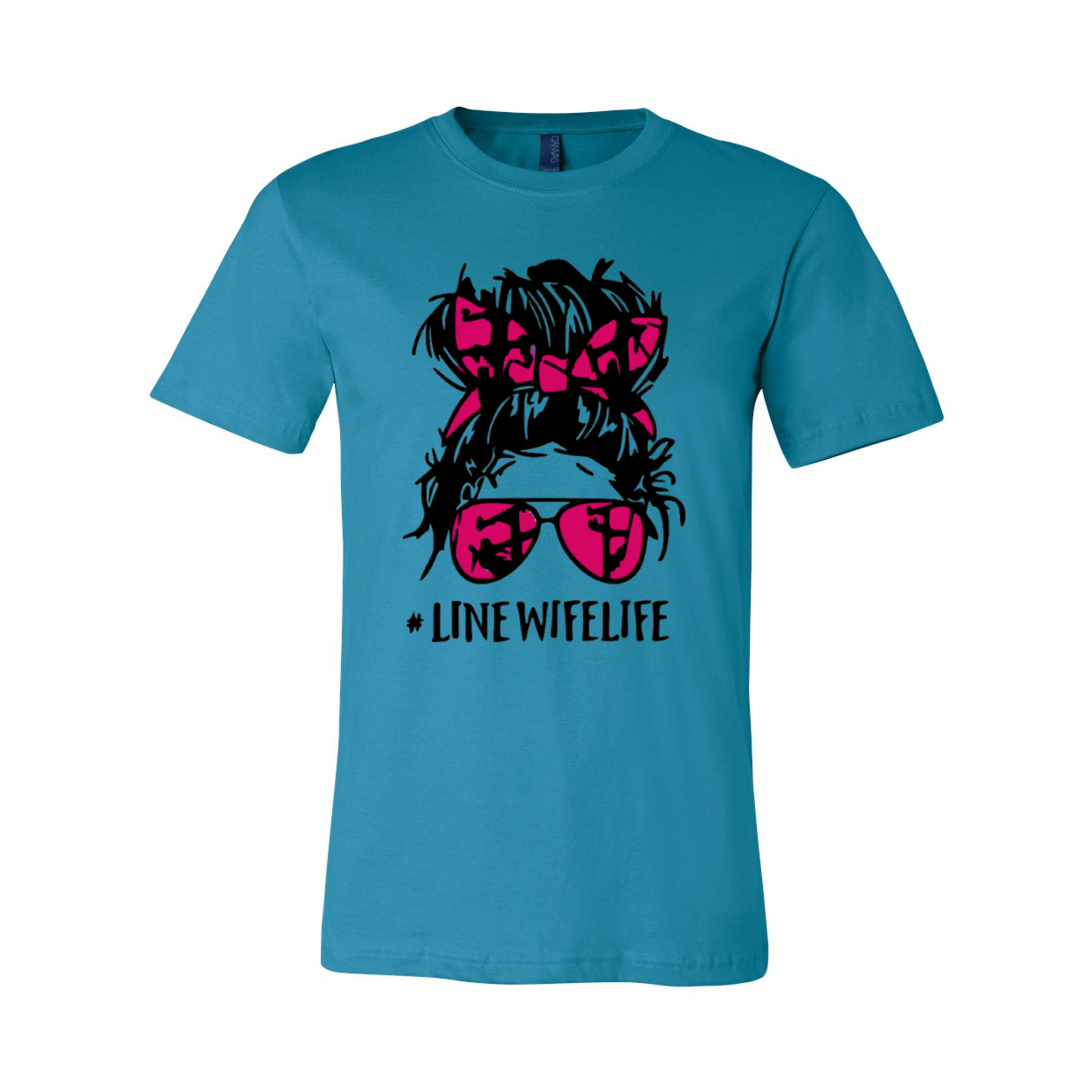 #LineWifeLife T-Shirt - Women's Fashion