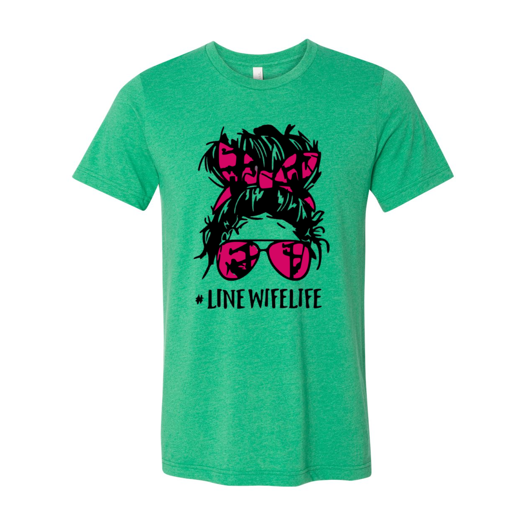 #LineWifeLife T-Shirt - Women's Fashion
