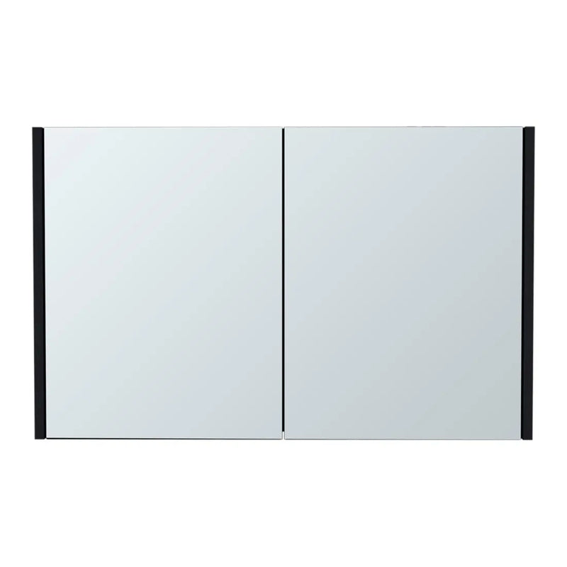 32" Black Wood Floating Bathroom Vanity And Medicine Cabinet With Mirror Homeroots Bed & Bath