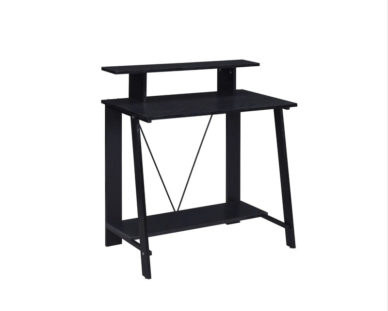 32" Black Writing Desk Homeroots Office