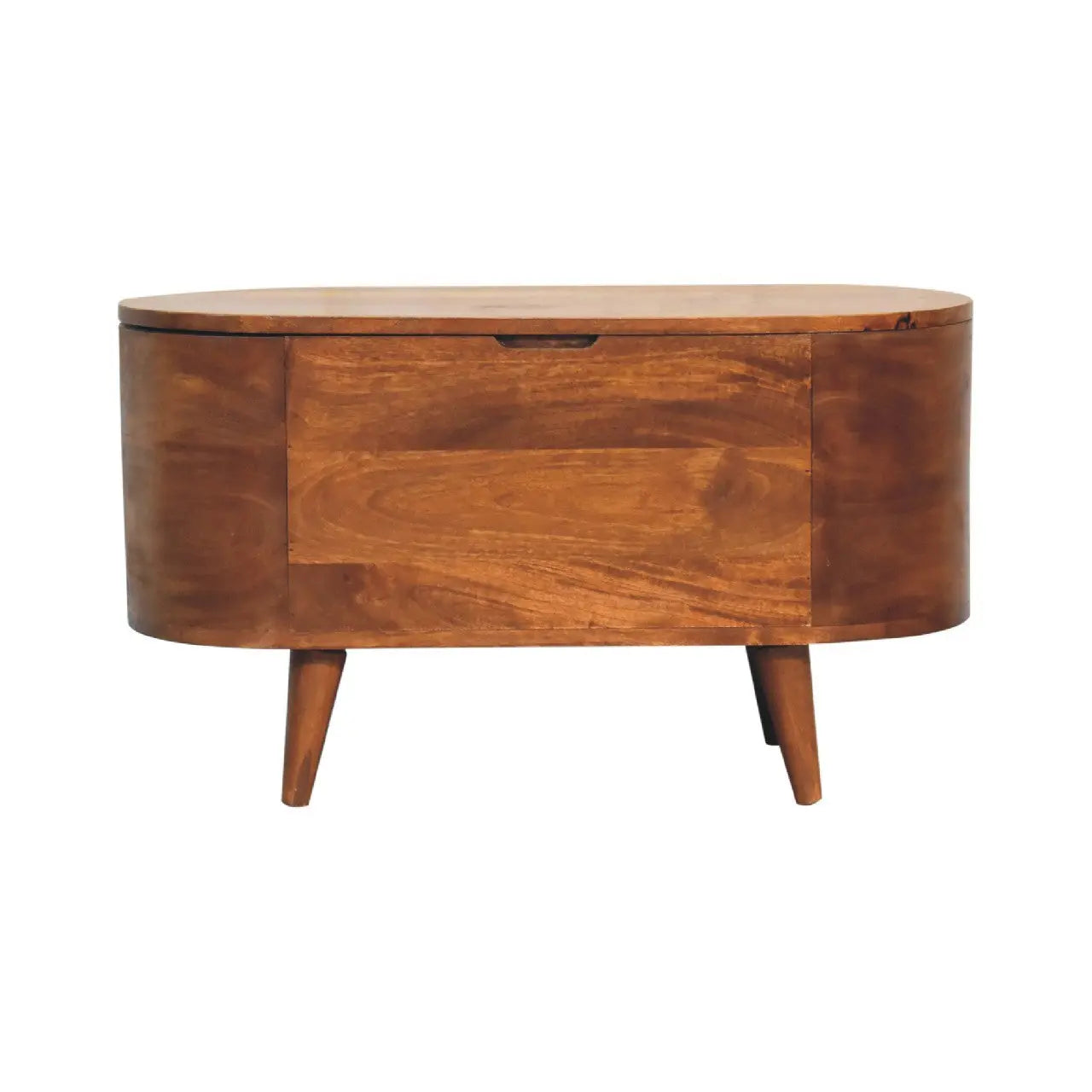 32" Brown Solid Wood Sideboard Homeroots Kitchen & Dining