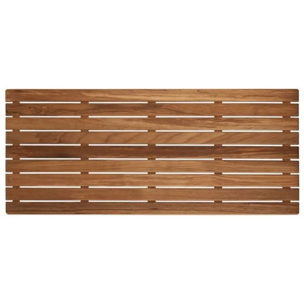 32" Premium Teak Shower Bath Mat Homeroots Bed & Bath
