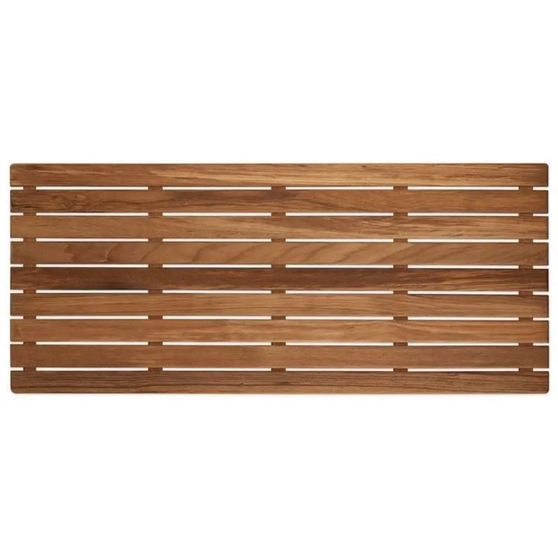 32" Premium Teak Shower Bath Mat Homeroots Bed & Bath