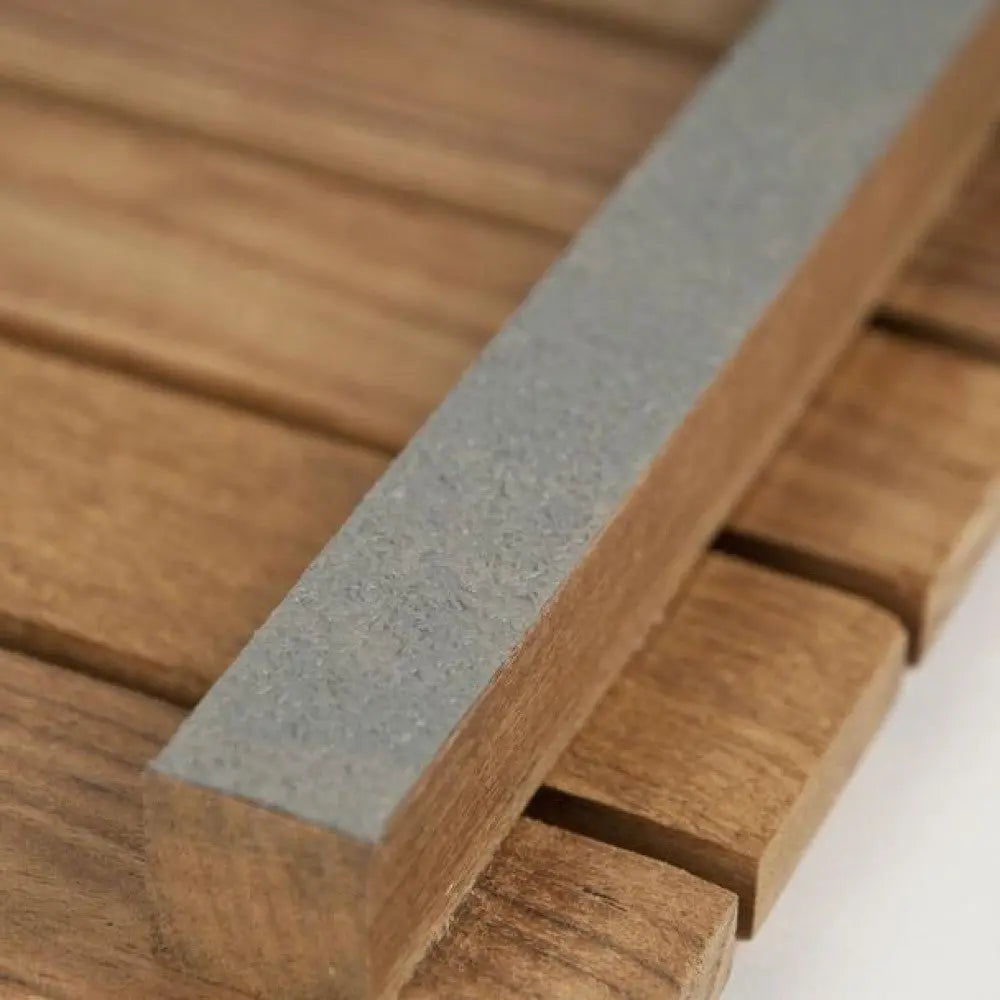 32" Premium Teak Shower Bath Mat Homeroots Bed & Bath