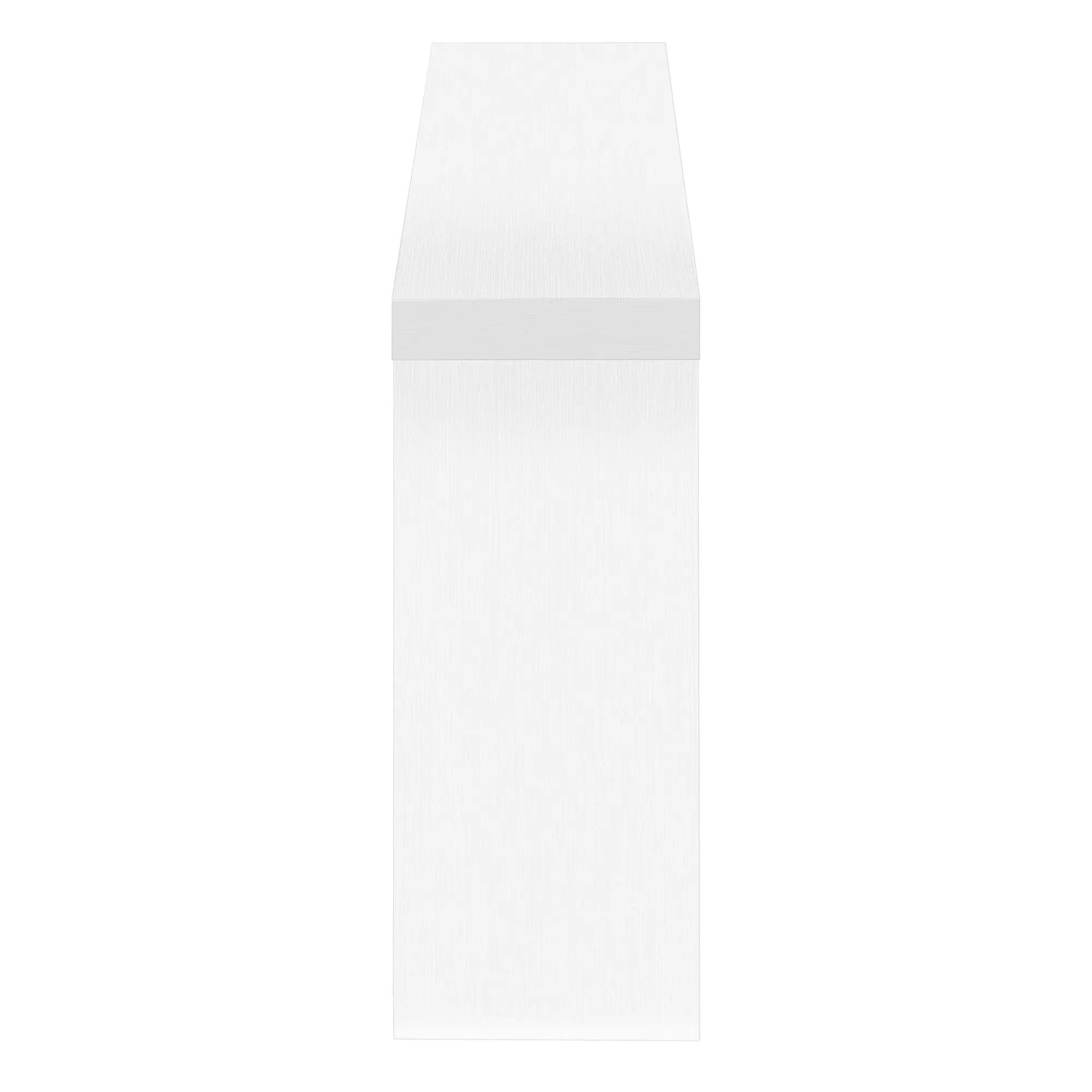 32" White Wood Abstract End Table Homeroots Living Room