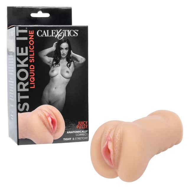 Stroke It Liquid Silicone Juicy Pussy Ivory
