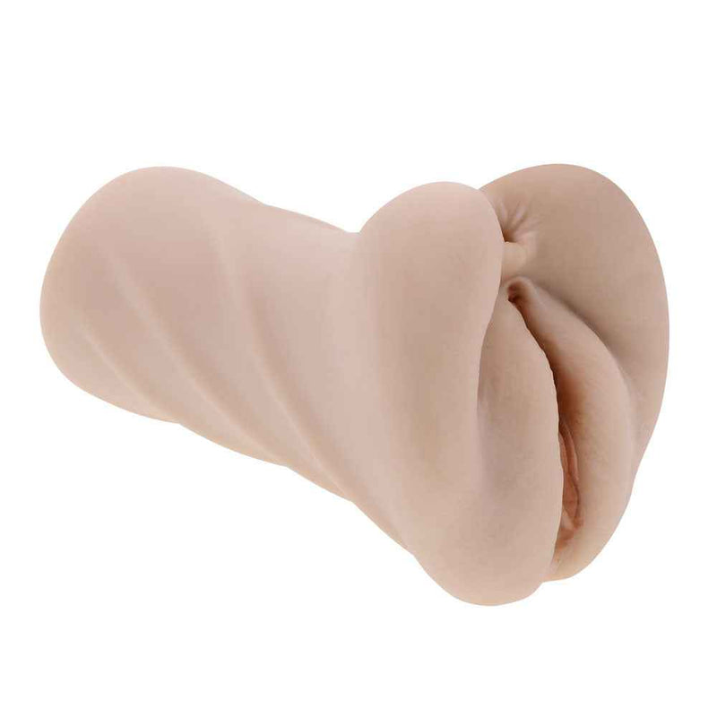 Riley Reid Movie with Vagina and Anal Stroker - White