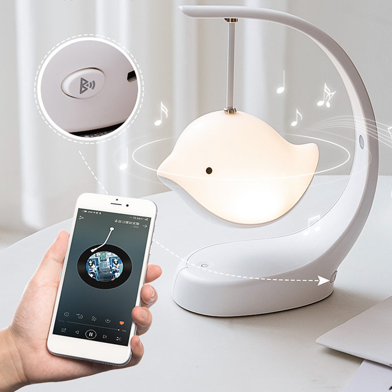 Bluetooth Speaker Cartoon Birds Night Lamp Portable Small Subwoofer Ribbon Lights for Home Decor Audio Music Wireless Speakers