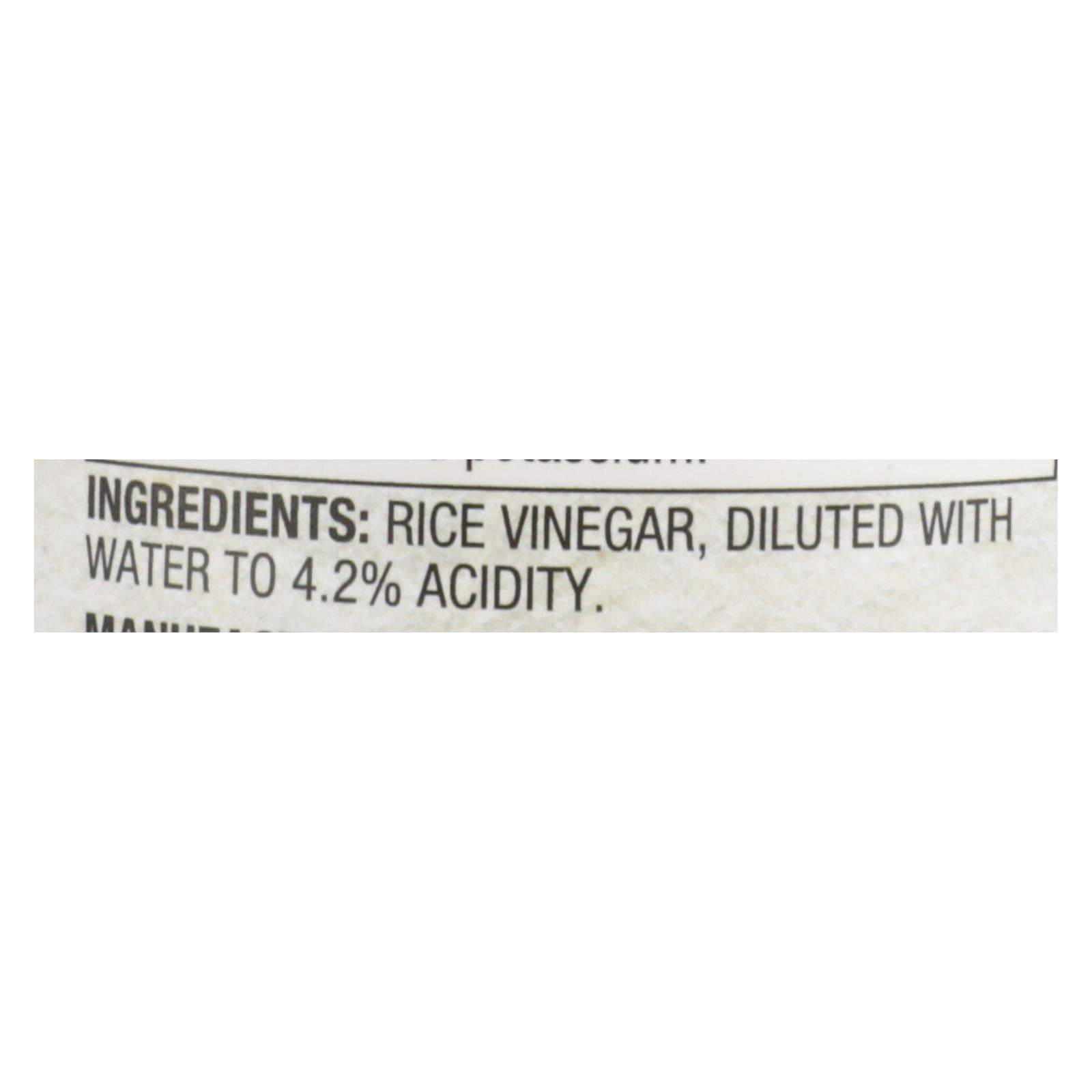 Nakano Rice Vinegar - Vinegar - Case Of 6 - 12 Fl Oz. - GreatEagleInc