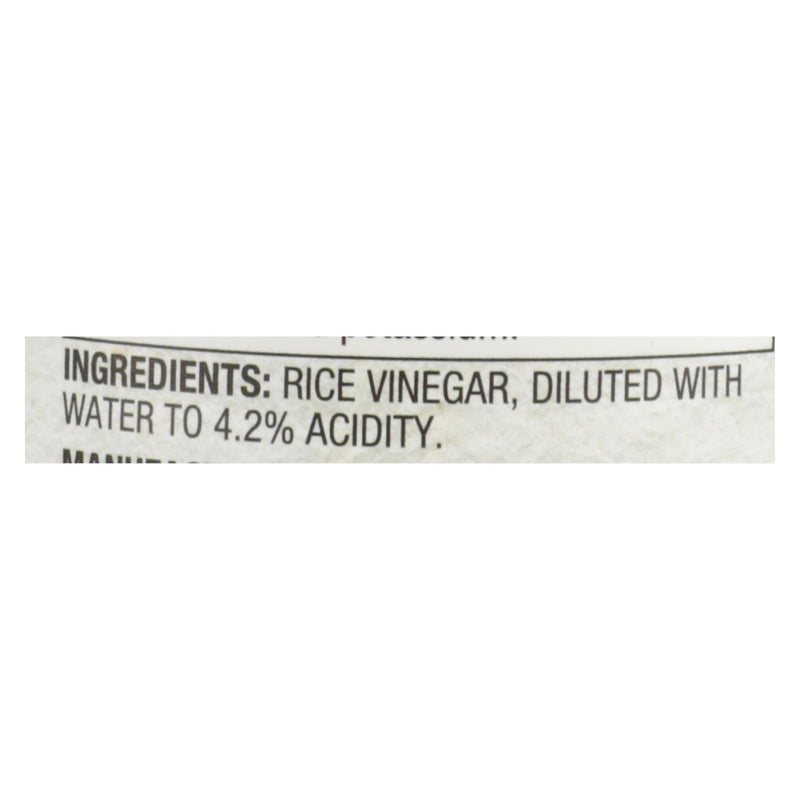 Nakano Rice Vinegar - Vinegar - Case Of 6 - 12 Fl Oz. - GreatEagleInc