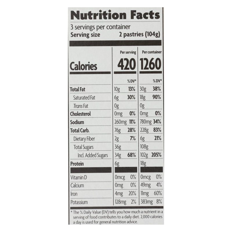 Nature's Path Organic Frosted Toaster Pastries - Wildberry Acai - Case Of 12 - 11 Oz. - GreatEagleInc