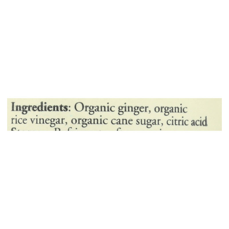 The Ginger People Organic Minced - Case Of 12 - 6.7 Oz. - GreatEagleInc