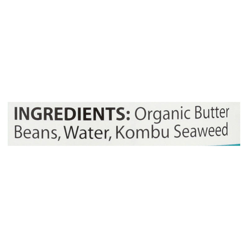 Eden Foods Butter Beans Organic - Case Of 12 - 15 Oz. - Eco-Friendly Home & Grocery