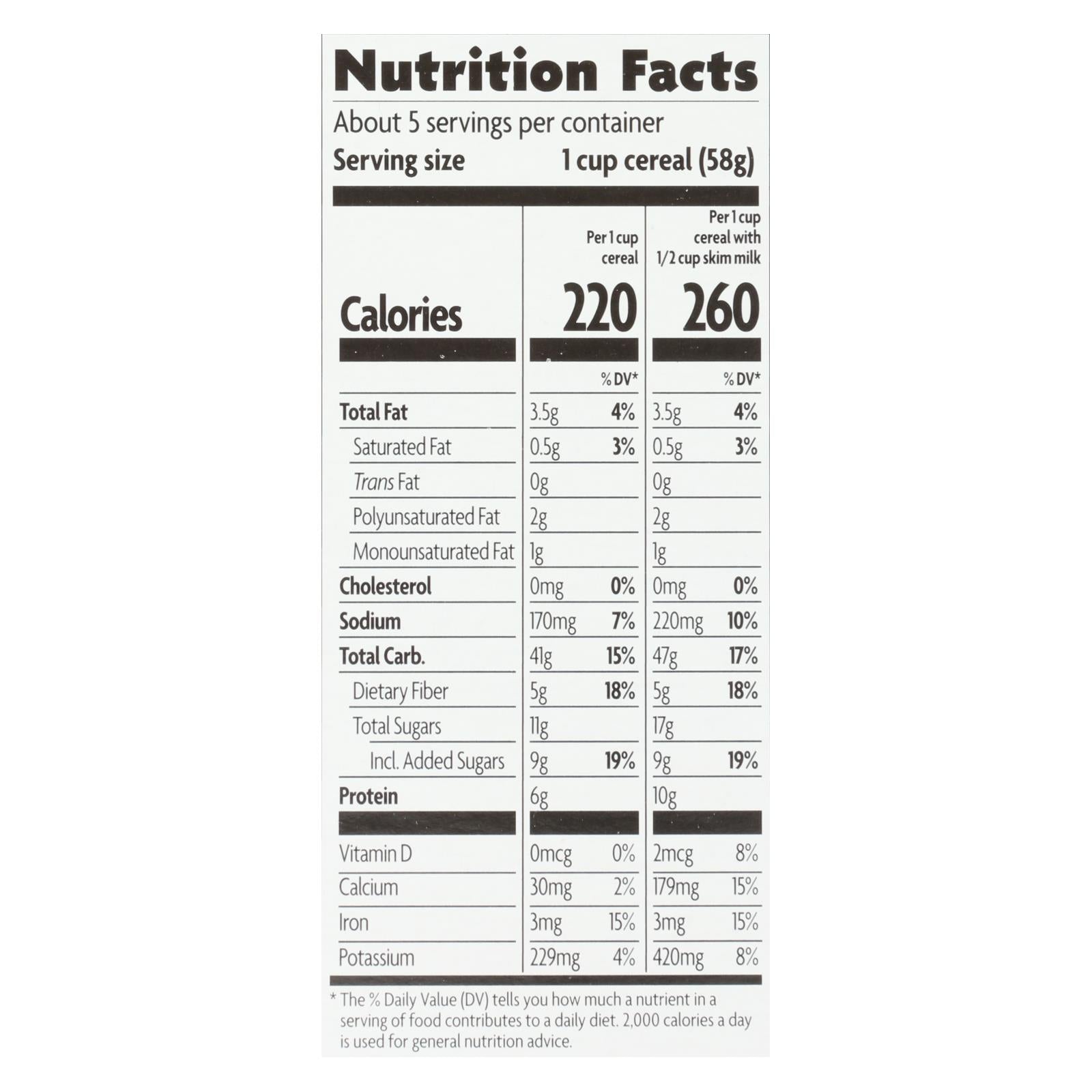 Nature's Path Organic Flax Plus Cereal - Red Berry Crunch - Case Of 12 - 10.6 Oz. - GreatEagleInc