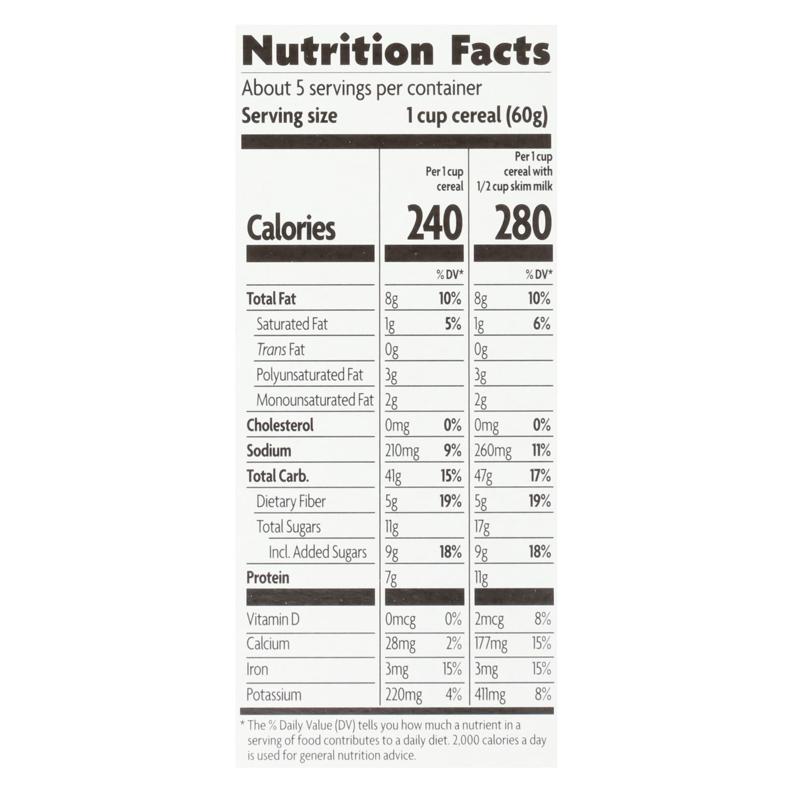 Nature's Path Maple Pecan Crunch - Flax Plus - Case Of 12 - 11.5 Oz. - GreatEagleInc