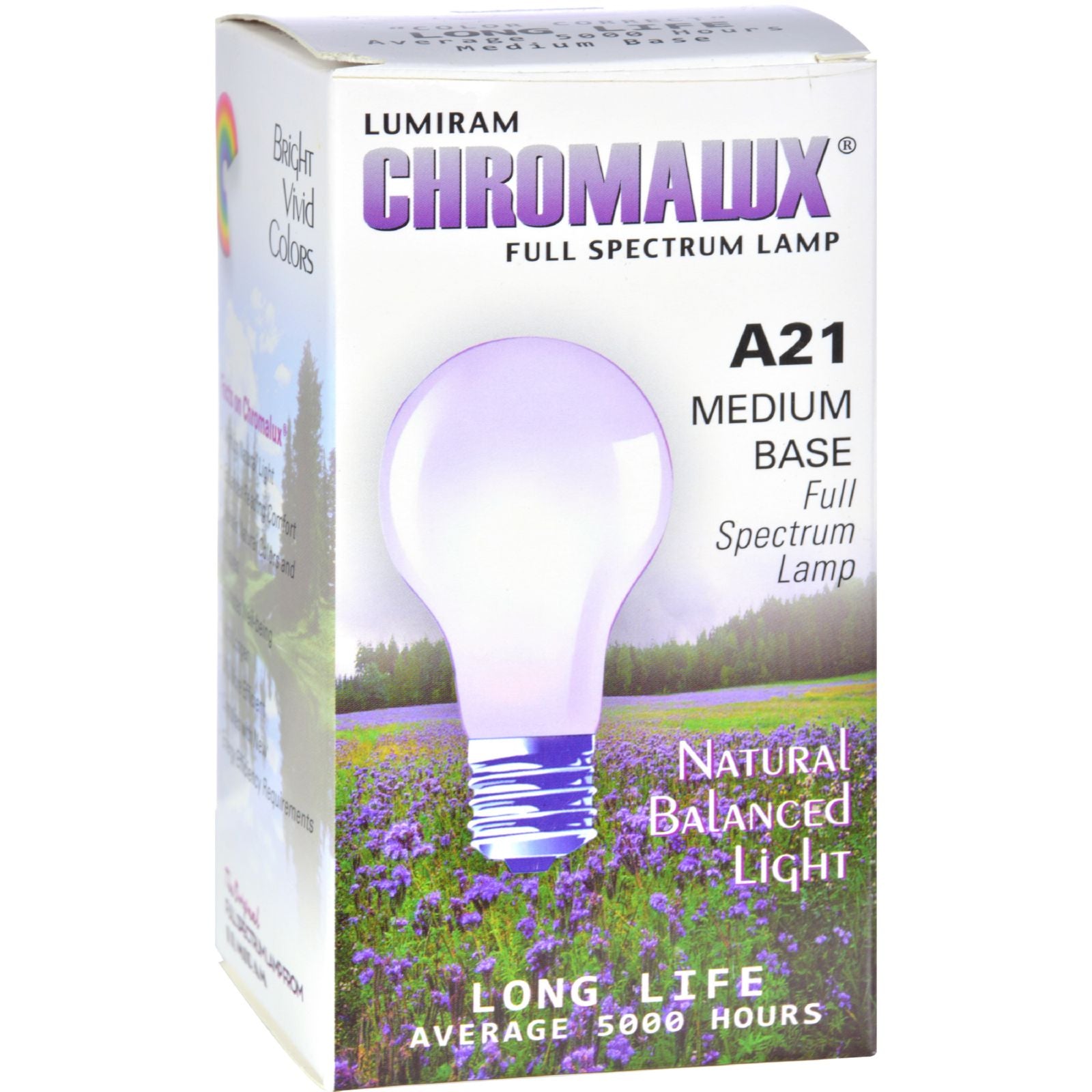 Chromalux - Light Bulb Std Clear - 1 Each - 1 Ct - GreatEagleInc