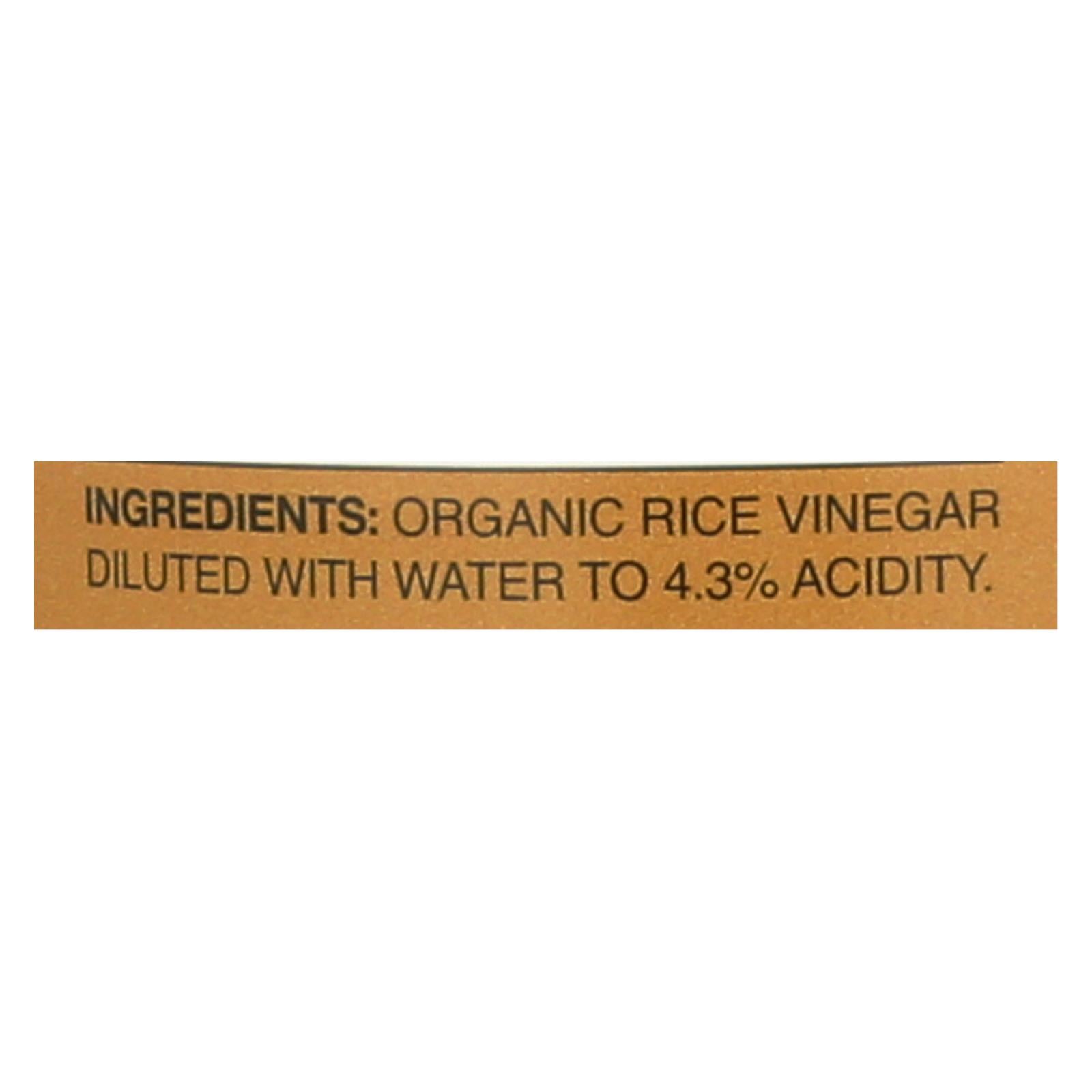 Marukan Organic Rice Vinegar - Case Of 6 - 12 Fl Oz. - GreatEagleInc