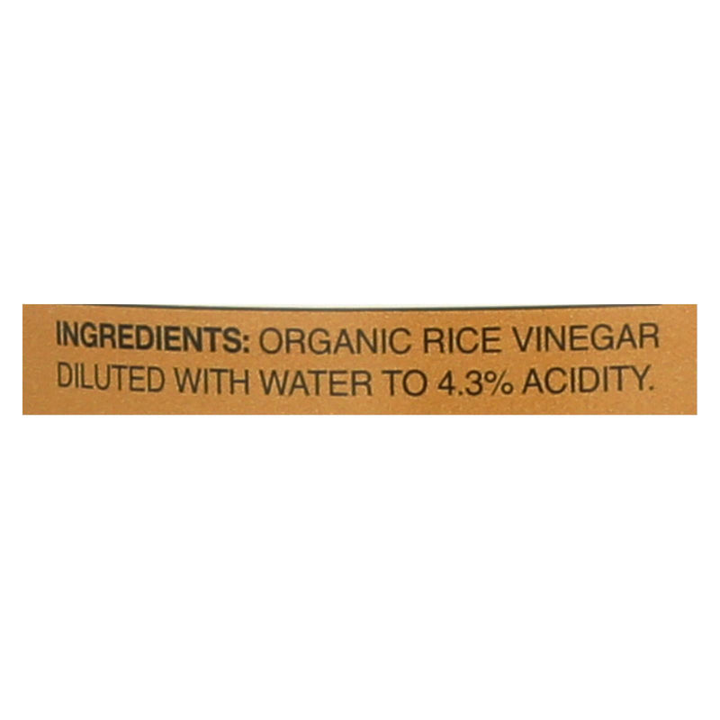 Marukan Organic Rice Vinegar - Case Of 6 - 12 Fl Oz. - GreatEagleInc