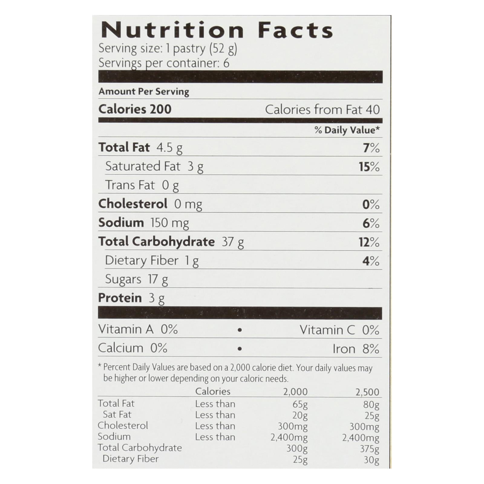 Nature's Path Organic Frosted Toaster Pastries - Cherry Pomegranate - Case Of 12 - 11 Oz. - Eco-Friendly Home & Grocery
