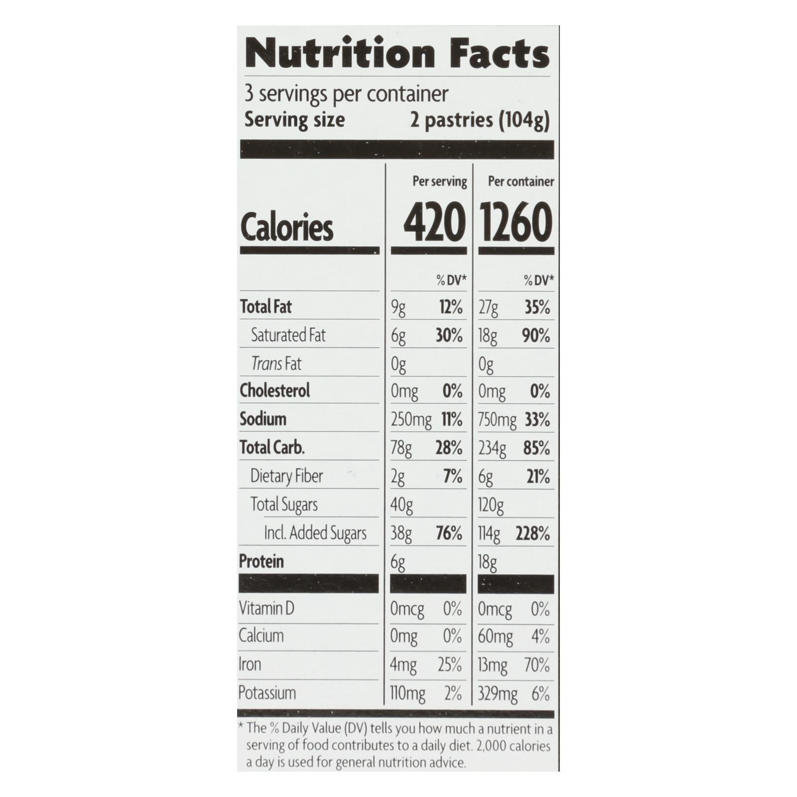 Nature's Path Organic Frosted Toaster Pastries - Mmmaple Brown Sugar - Case Of 12 - 11 Oz. - GreatEagleInc