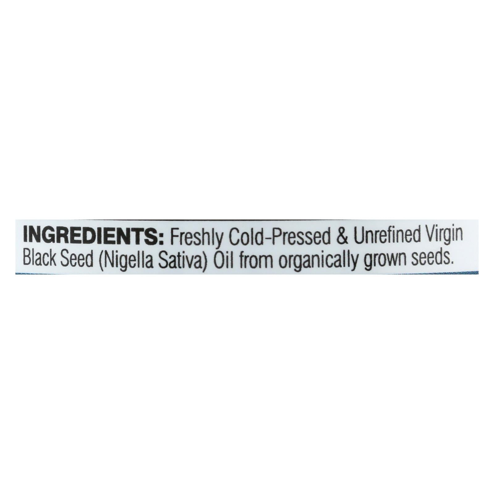 Black Seed - Black Seed Oil Premium - 1 Each - 16 Fz - Home & Garden