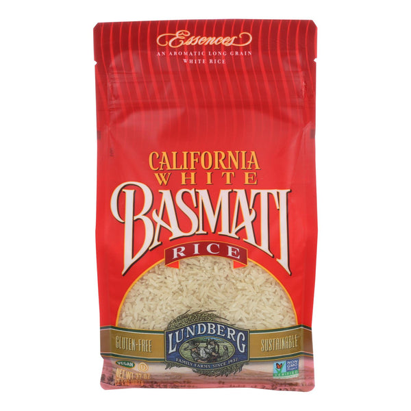 Lundberg Family Farms California Basmati White Rice - Case Of 6 - 2 Lb. - Eco-Friendly Home & Grocery