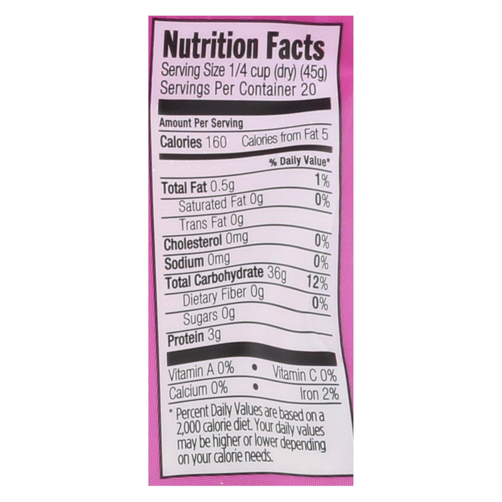 Lundberg Family Farms White Jasmine Rice - Case Of 6 - 2 Lb. - GreatEagleInc