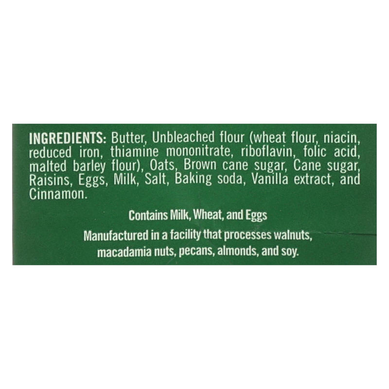 Tate's Bake Shop Oatmeal Raisin Cookies  - Case Of 12 - 7 Oz - GreatEagleInc