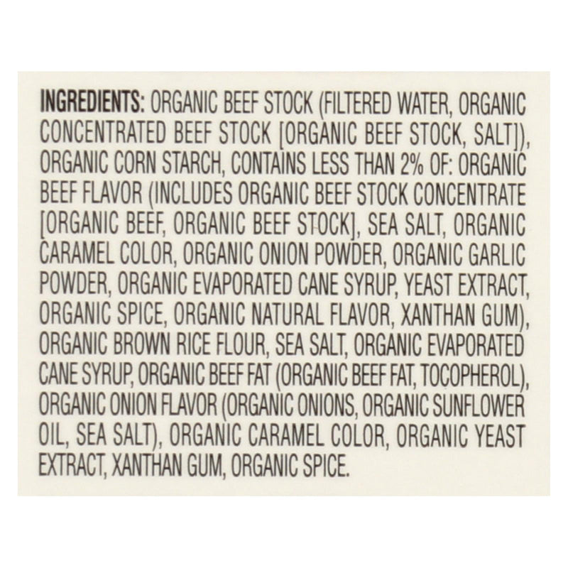 Imagine Foods Organic Gravy - Savory Beef - Case Of 12 - 13.5 Fl Oz - GreatEagleInc