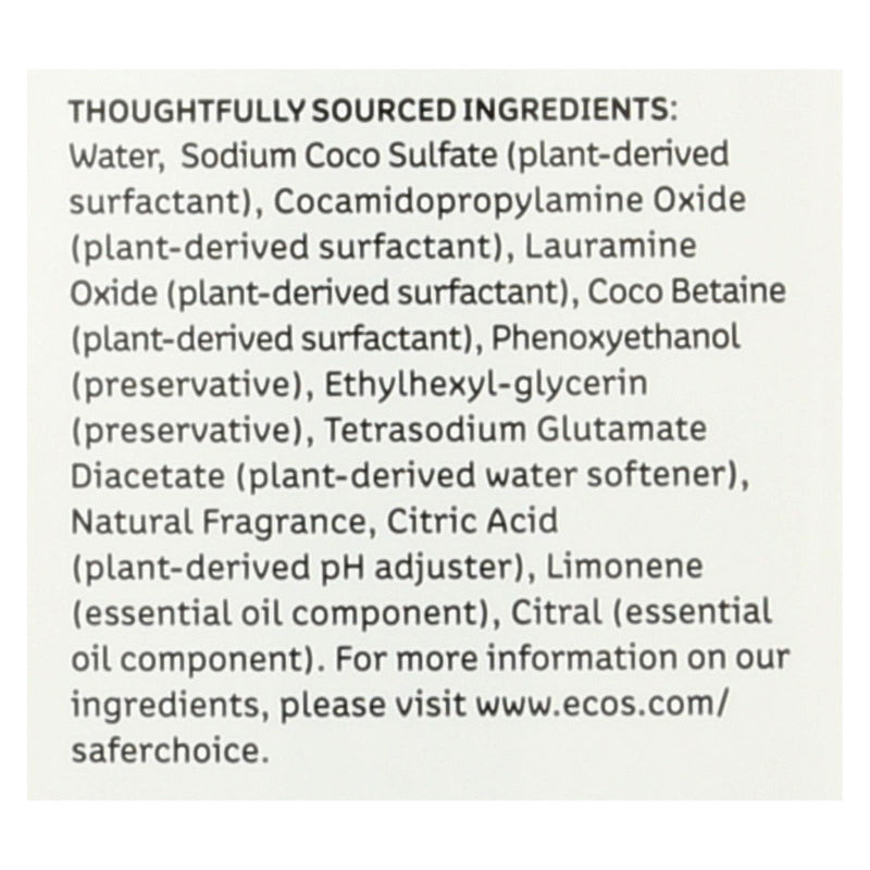 Earth Friendly Dish Mate Liquid Dish Soap - Bamboo Lemon - Case Of 6 - 25 Fl Oz. - GreatEagleInc