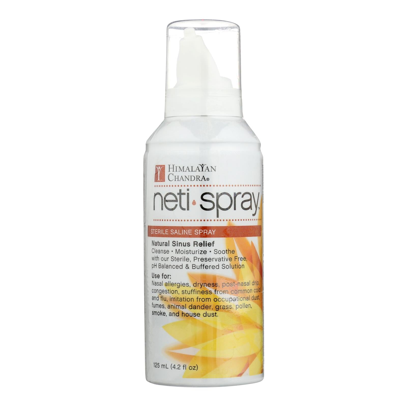 Himalayan Chandra Neti Spray - Sterile Saline - 4.2 Oz Default Title