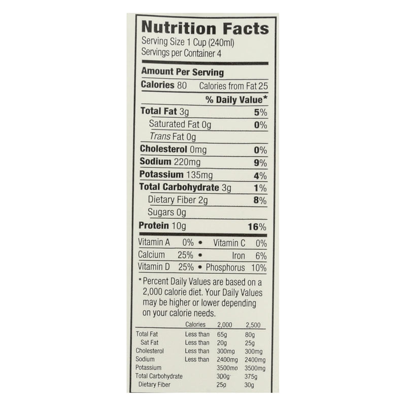 Did You Know That Most Brands Of Almond Milk  - Case Of 6 - 32 Fz - Home & Garden