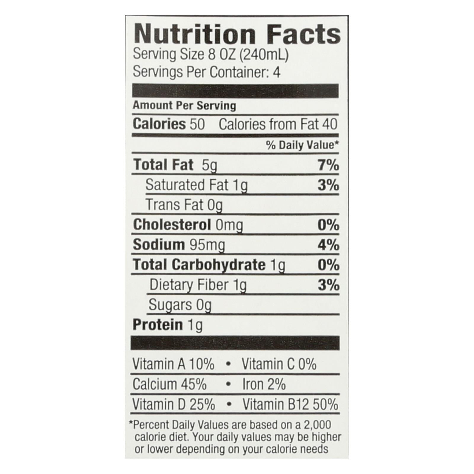 Milkadamia Milk - Unsweetened - Case Of 6 - 32 Fl Oz. - GreatEagleInc