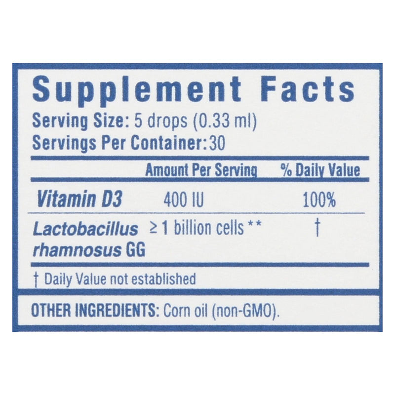 Mommy's Bliss Probiotic Drops + Vitamin D  - 1 Each - .34 Fz - Home & Garden