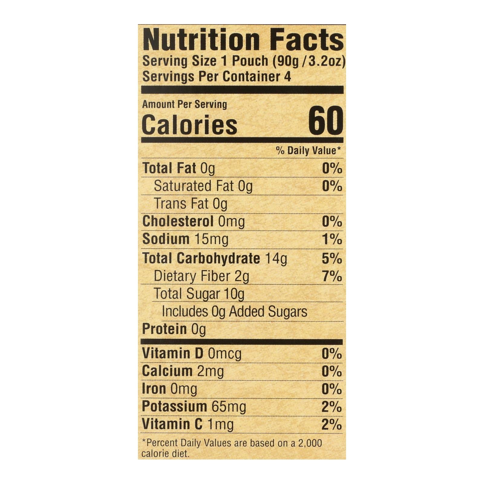 North Coast - Applesauce Pouch - Case Of 6 - 4/3.2 Oz - GreatEagleInc