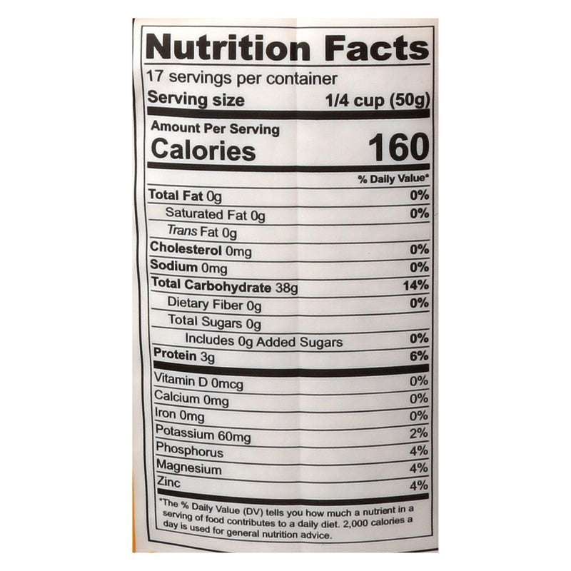 Lotus Foods Organic - Rice - White - Jasmine - Case Of 6 - 30 Oz - Eco-Friendly Home & Grocery