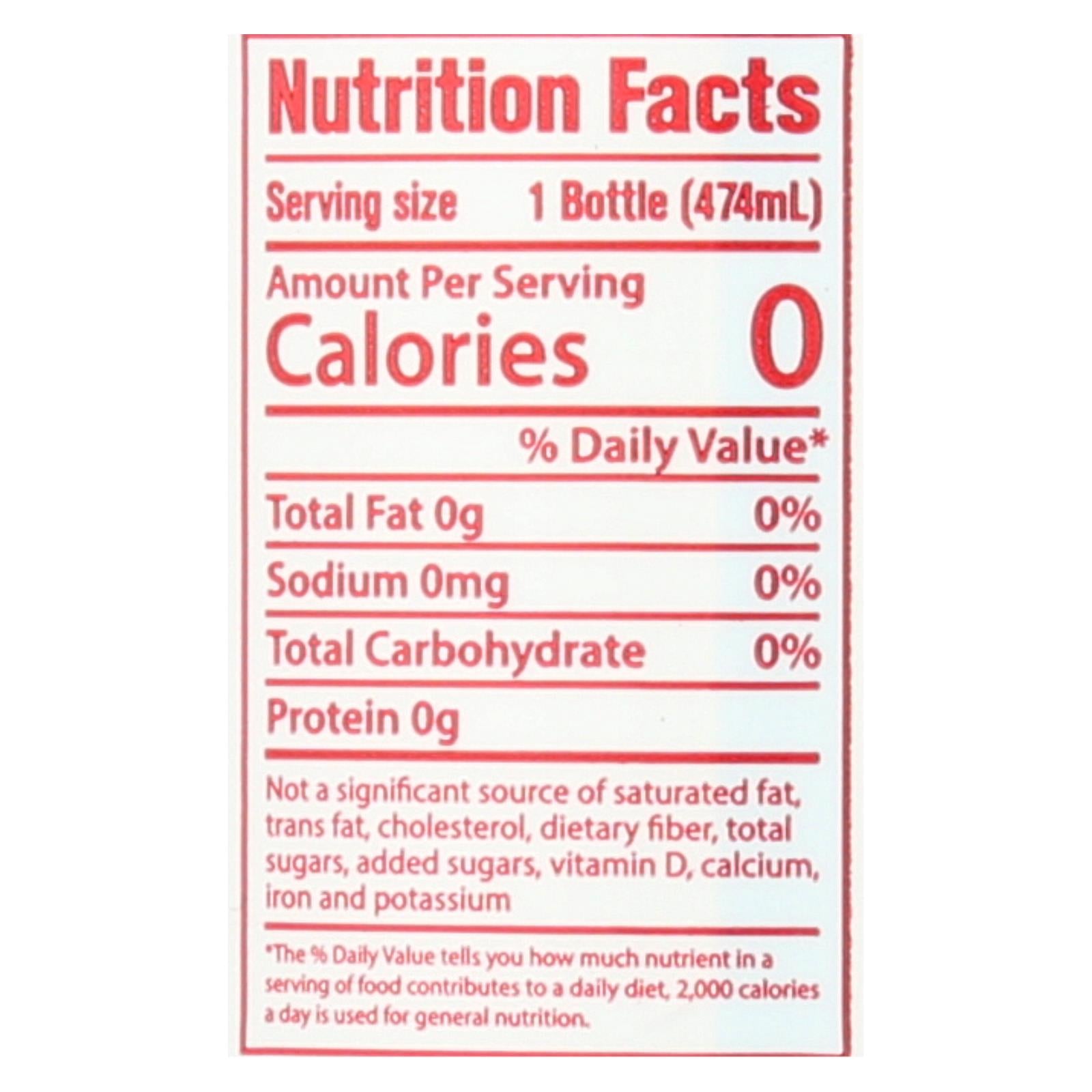 Hint Water - Cherry - Case Of 12 - 16 Fl Oz - GreatEagleInc