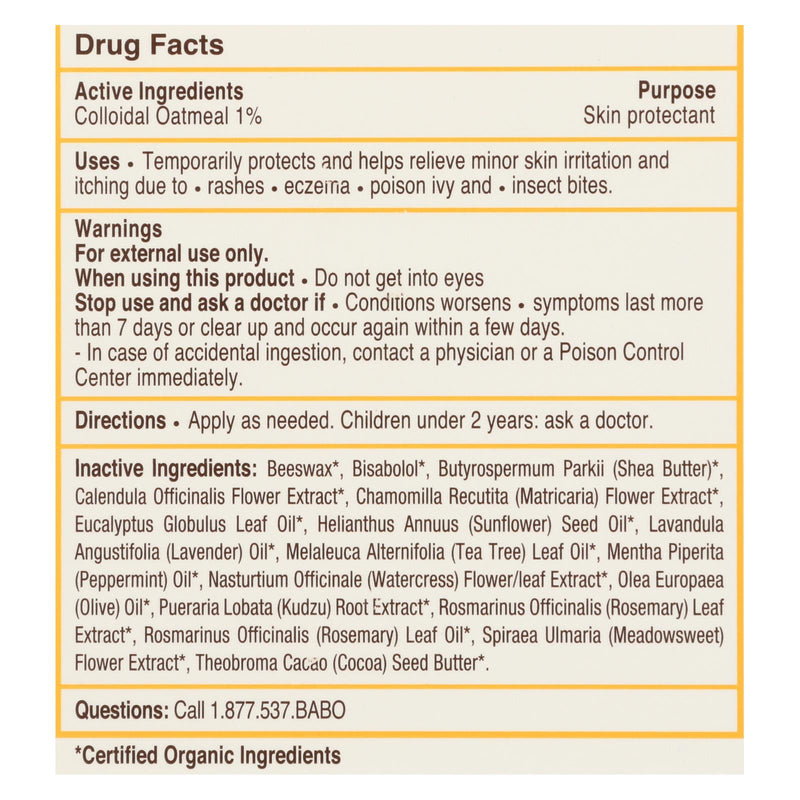 Babo Botanicals - Ontmnt Healng Snstv Baby - 1 Each - 4 Oz - GreatEagleInc