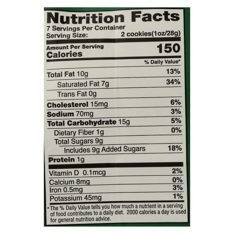 Tate's Bake Shop Coconut Crisp Cookies  - Case Of 12 - 7 Oz - GreatEagleInc