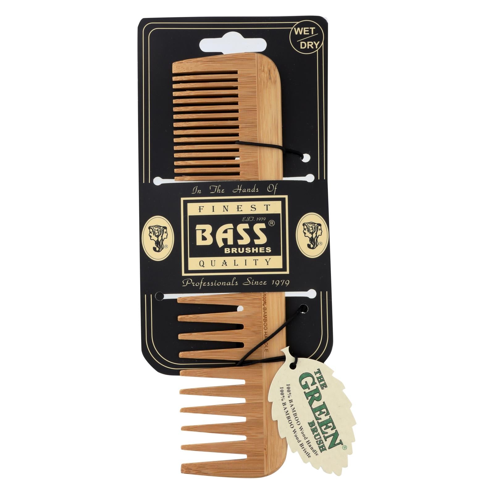 Bass Brushes Wet And Dry Comb  - 1 Each - Ct - GreatEagleInc