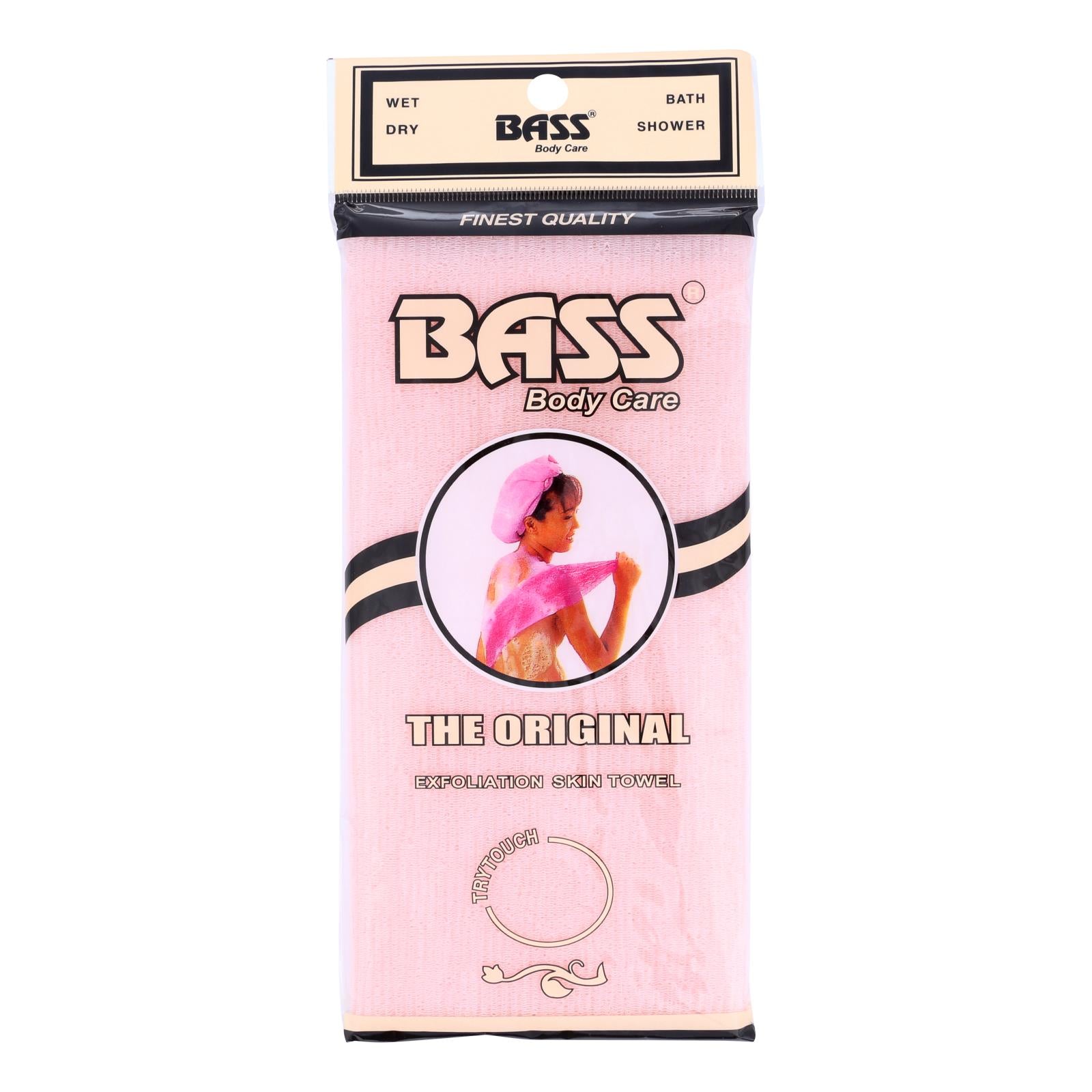 Bass Body Care Exfoliation Skin Towel  - 1 Each - Ct - GreatEagleInc